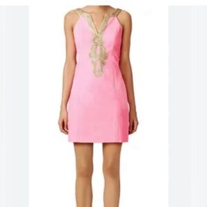 Lilly Pulitzer Valli Shift Dress in Cayenne Coral